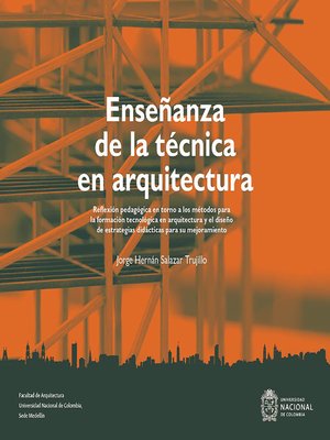 cover image of Enseñanza de la técnica en arquitectura